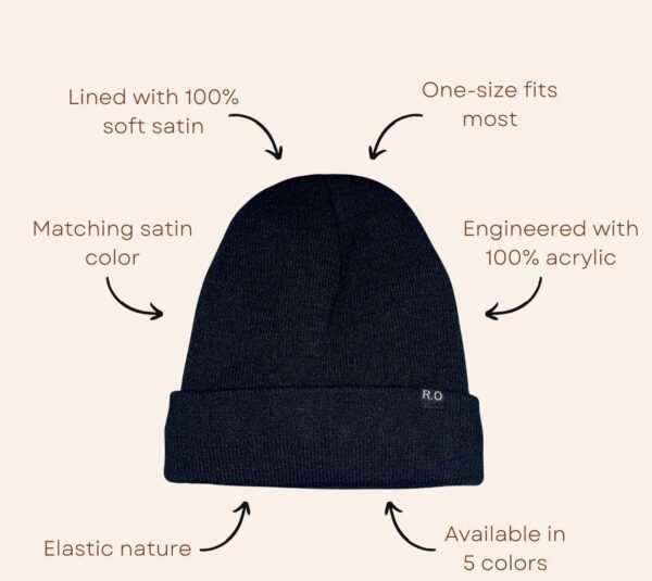 Silk-Lined Beanie - Image 2